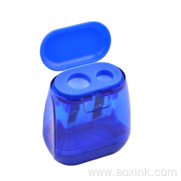 Pencil Sharpener Plastic Student 2 Hole Kids Custom